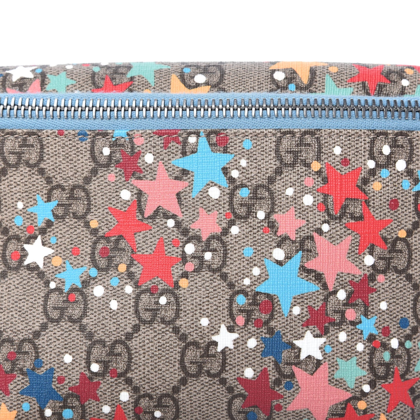 GG Supreme Monogram Childrens Star Print Belt Bag Multicolor