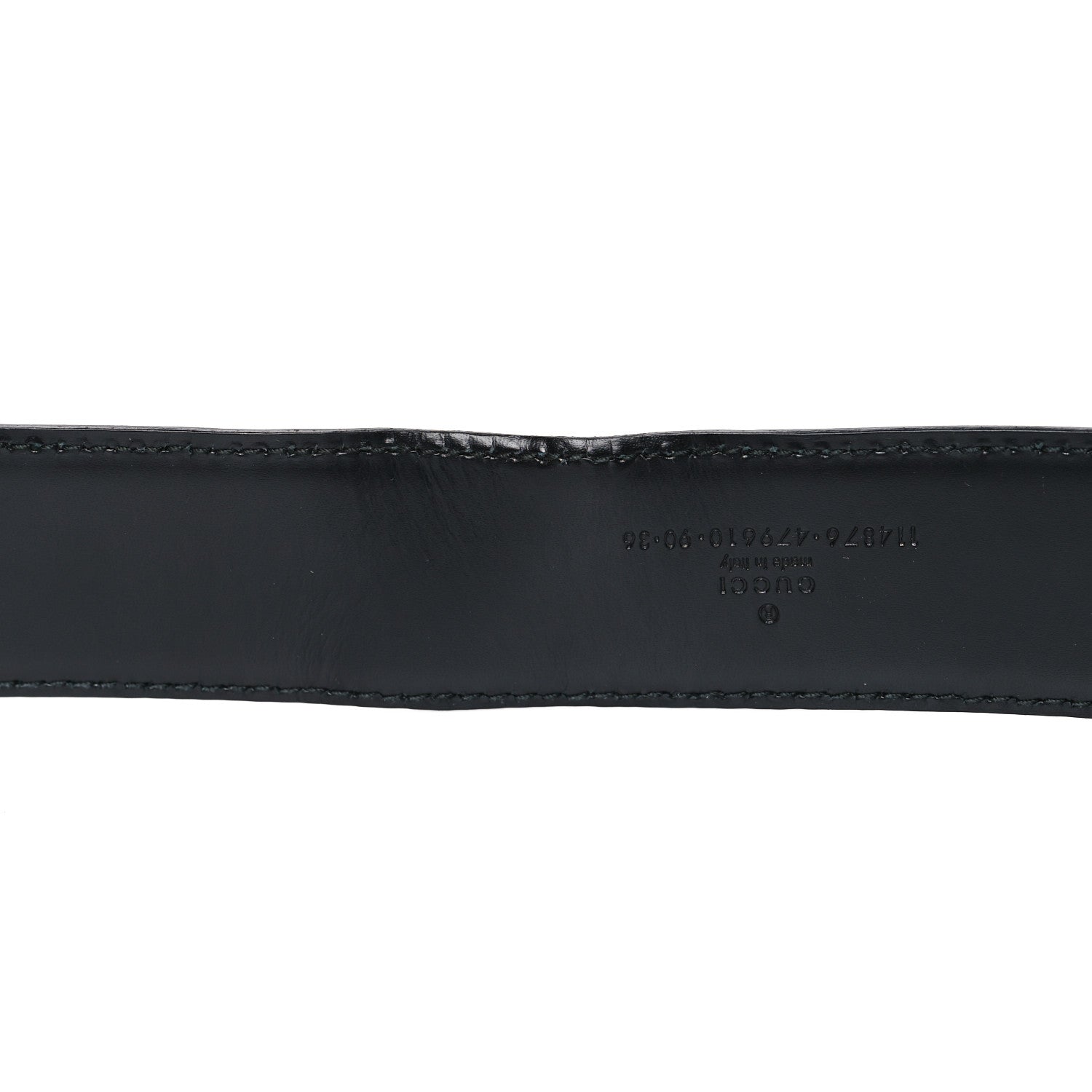 Gucci Guccissima Interlocking G 40mm Belt 90 36 Black 6 of 7