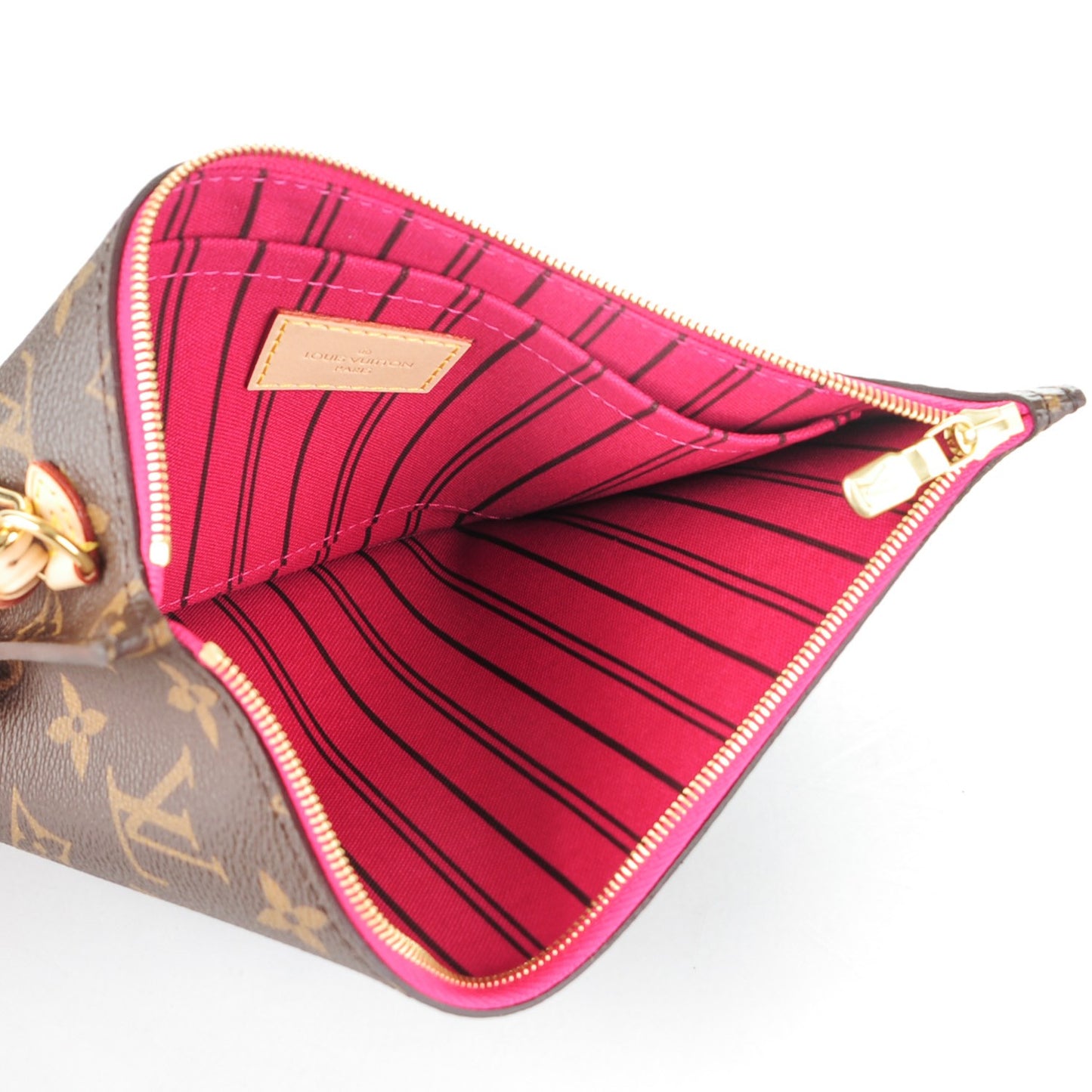 Monogram Neverfull MM GM Pochette Pivoine