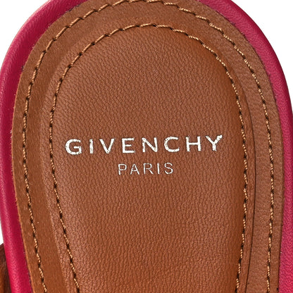 Givenchy Mink Calfskin Color Block Heels 37 Pink 7 of 9