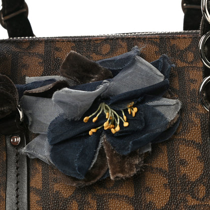Christian Dior Monogram Trotter Romantique Boston Bag Brown 10 of 12