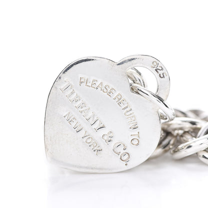 Tiffany Sterling Silver Return to Heart Tag Charm Bracelet 4 of 6