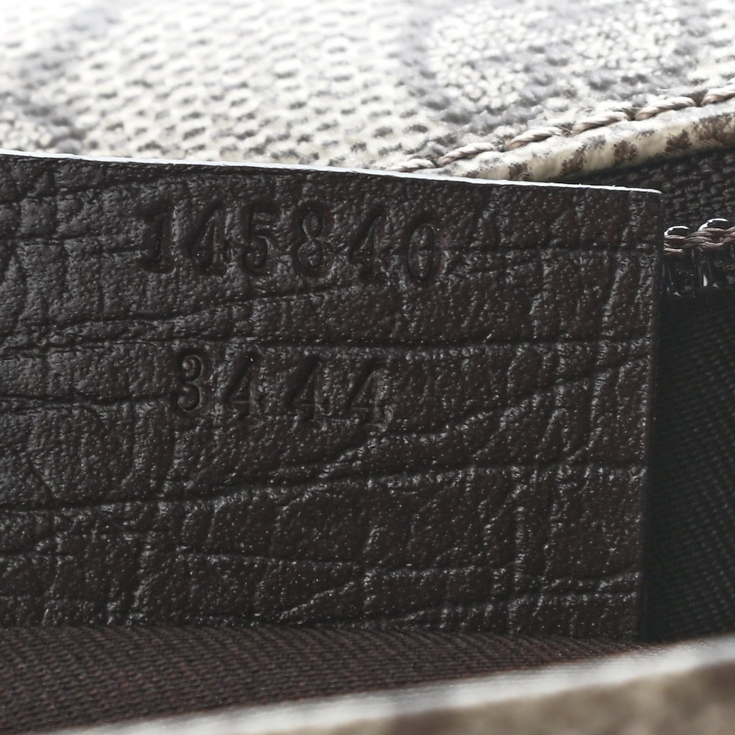 GG Plus Monogram Web Large Flap Messenger Bag Beige Dark Brown