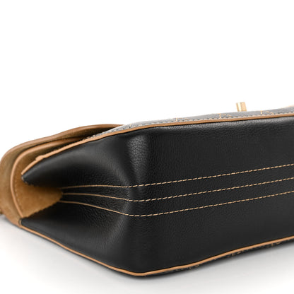 Chanel Calfskin Stitched Jumbo Double Flap Black 8 of 12