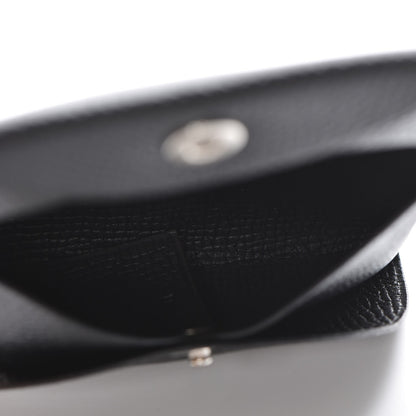 Hermes Epsom Bastia Coin Purse Black 5 of 8