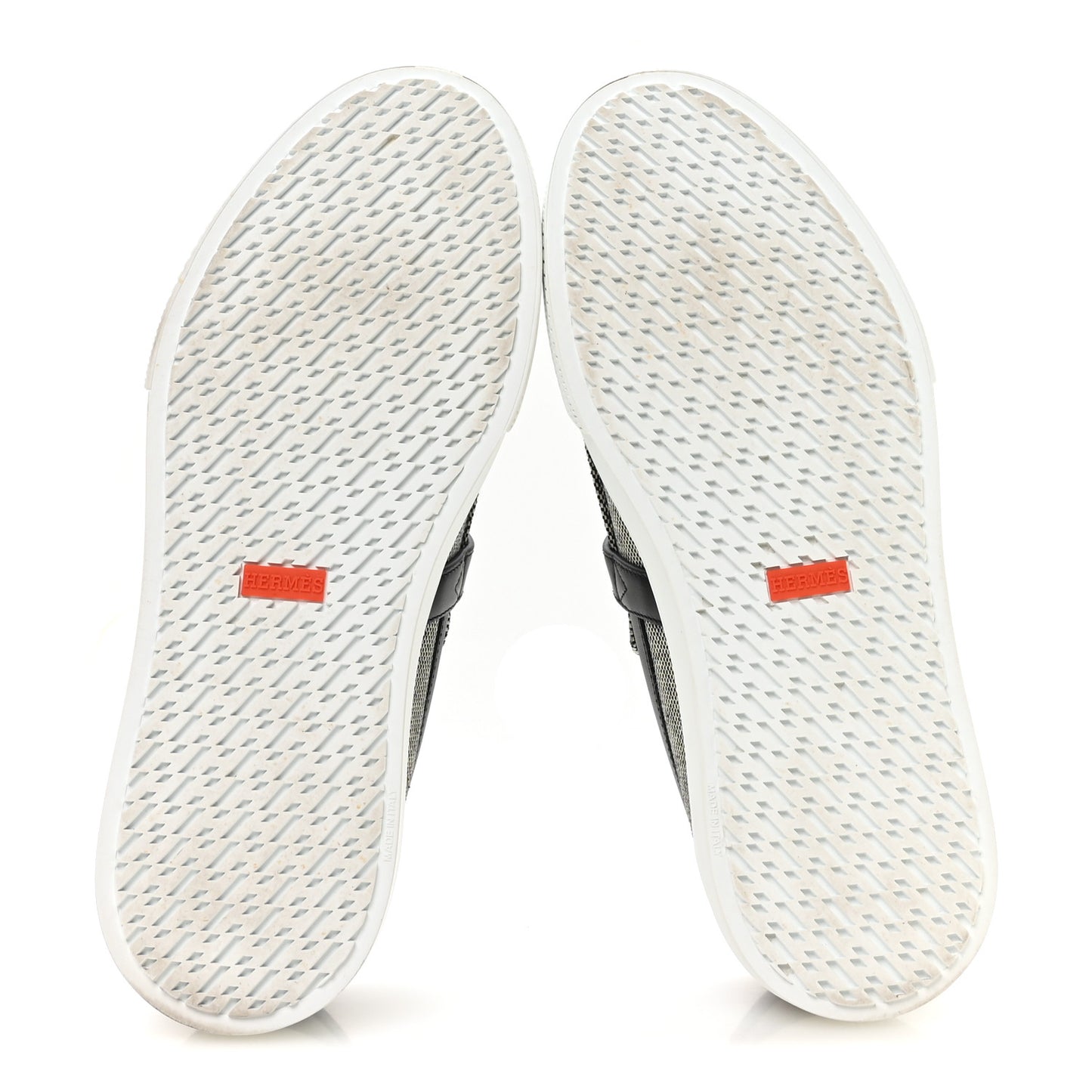 Toile De Coton Calfskin Game Slip On Sneakers 42.5 Prunoir Black