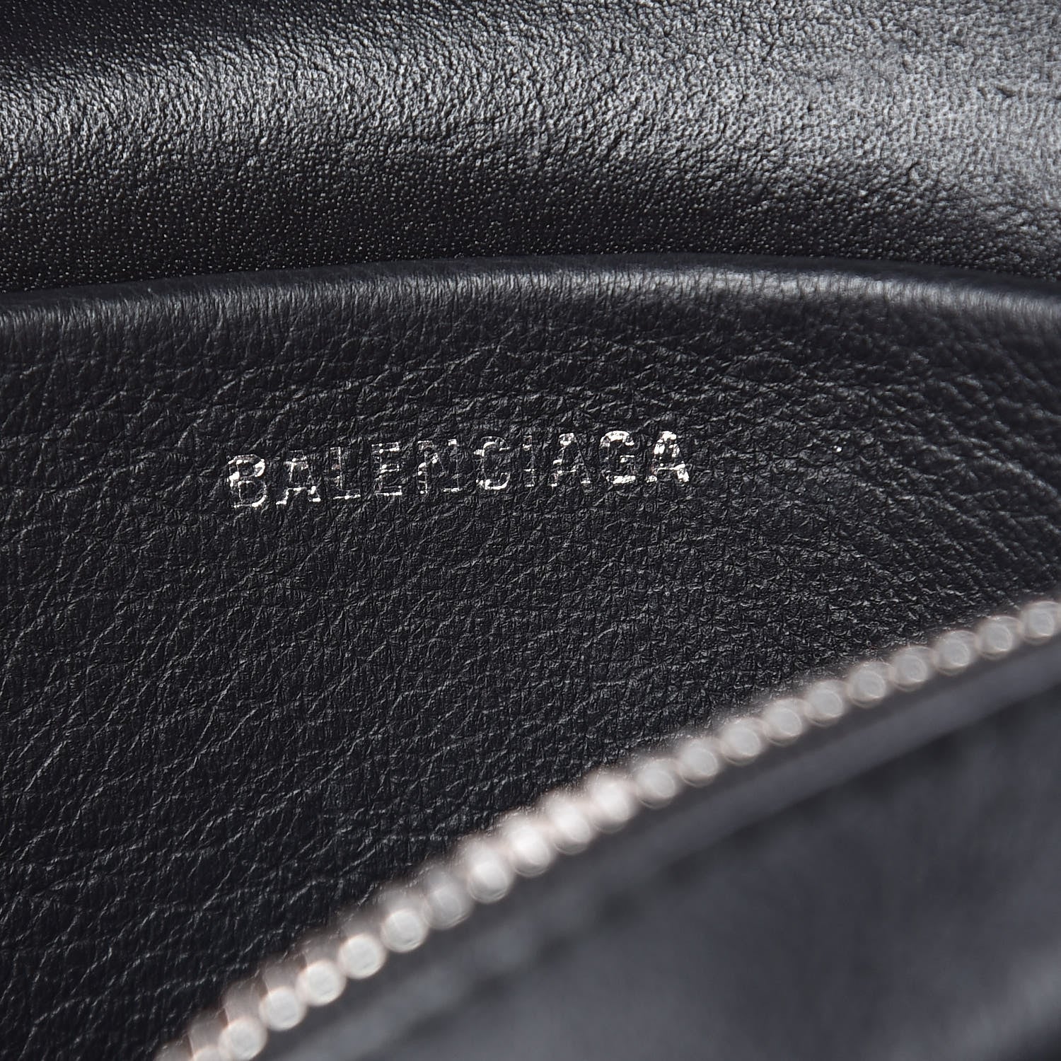 Balenciaga Calfskin Logo XS Everyday Camera Bag Black 8 of 10