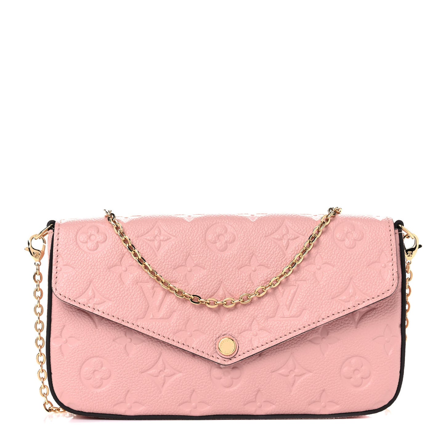 Empreinte Pochette Felicie Chain Wallet Rose Poudre
