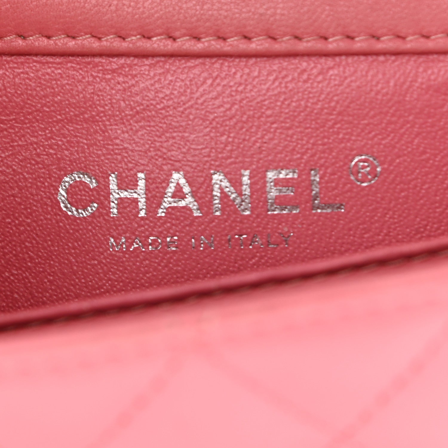 Chanel Lambskin Quilted Extra Mini Rectangular Flap Pink 5 of 13