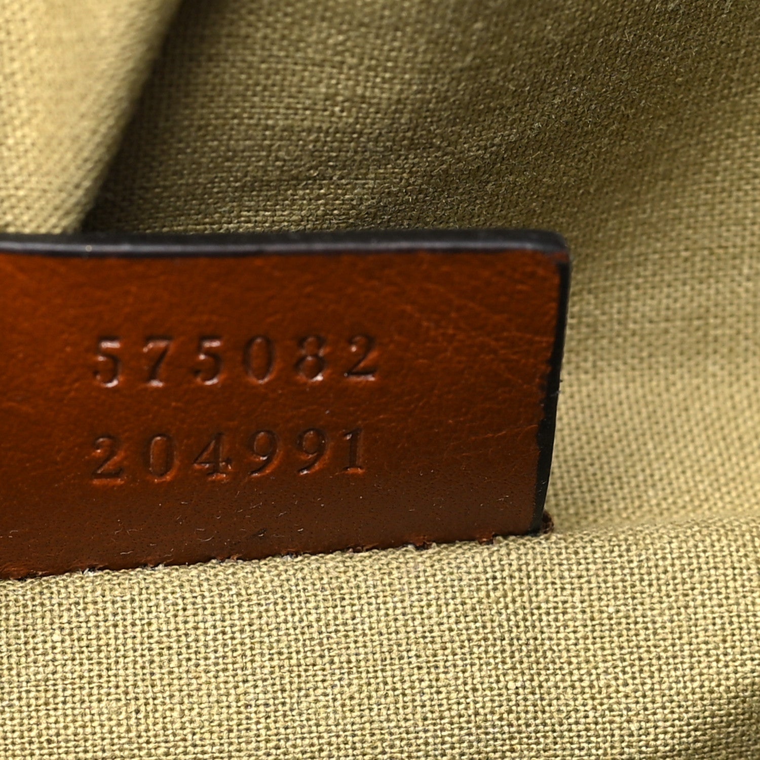 Gucci Vintage Canvas Web Belt Bag Sand Cuir 7 of 9