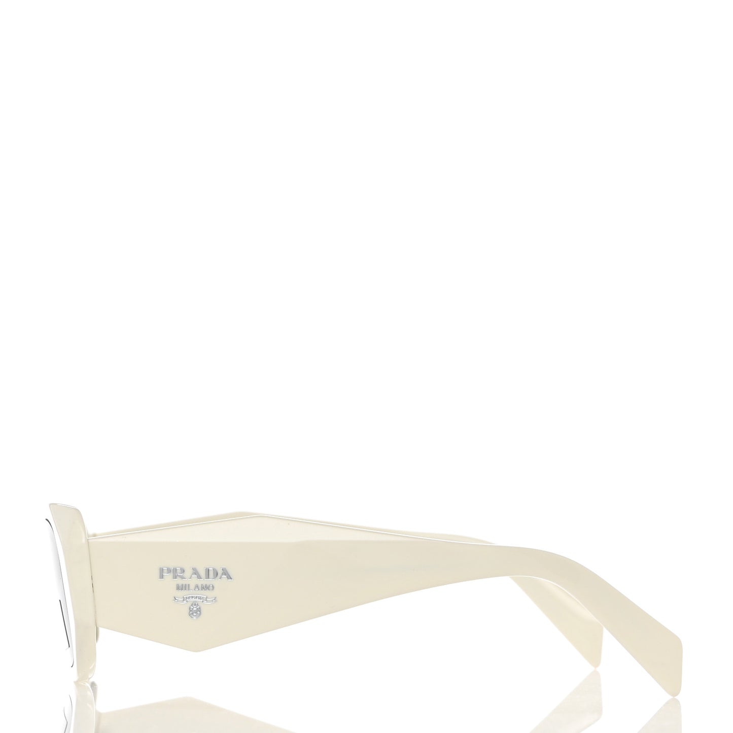 Acetate Symbole Sunglasses SPR 17W White