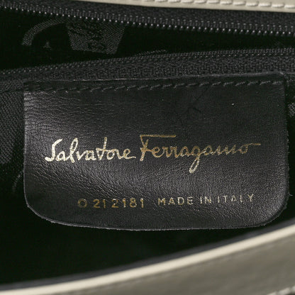 Salvatore Ferragamo Brushed Off Calfskin Iconic Large Top Handle Bag Magnolia 6 of 9