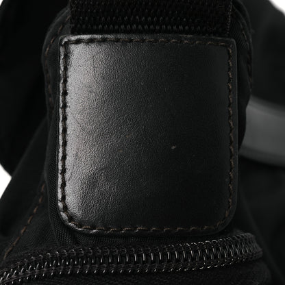 Prada Tessuto Nylon Saffiano Small Vela Messenger Black 14 of 16