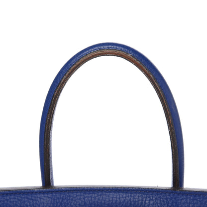 Hermes Togo Birkin 35 Bleu Electrique 17 of 19