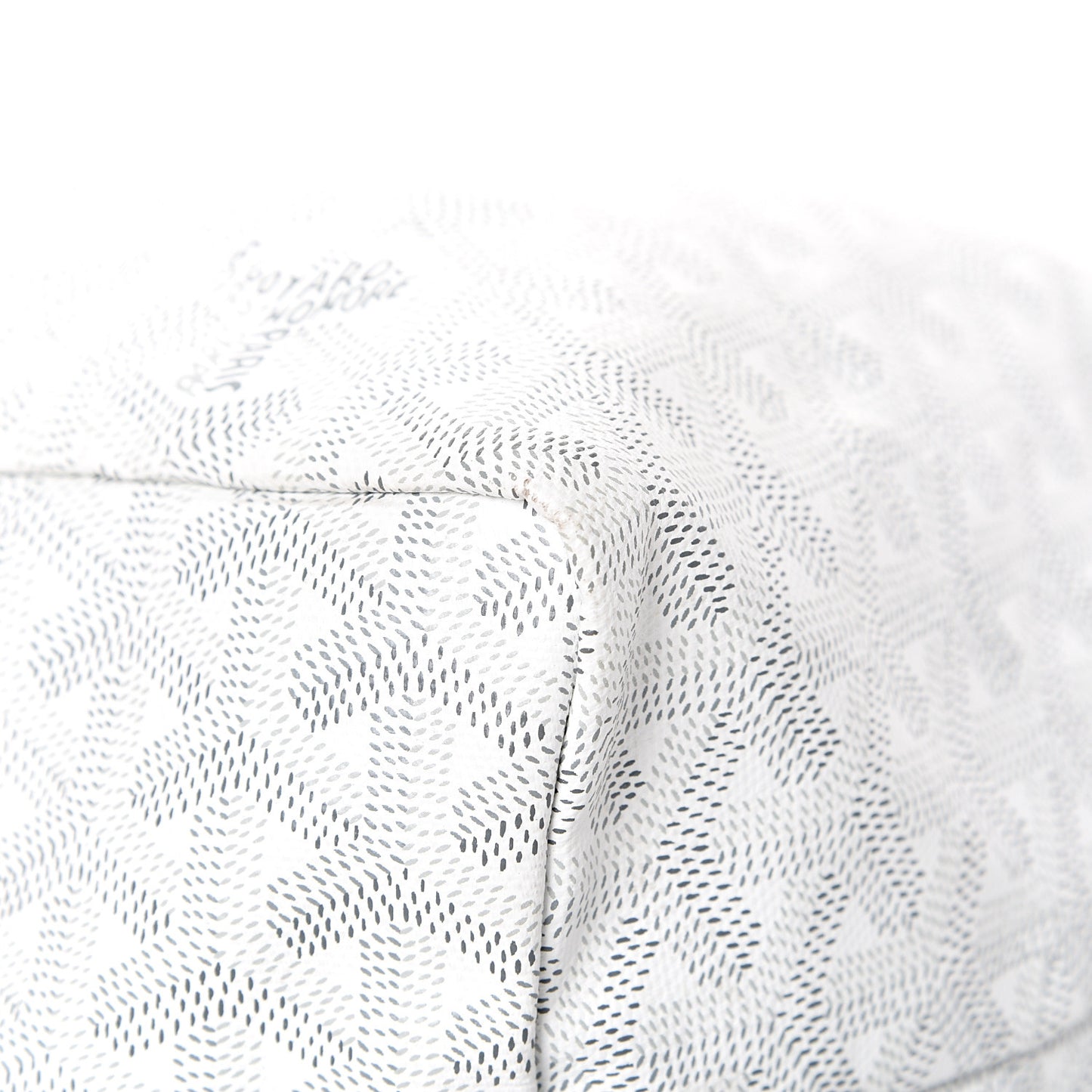 Goyardine Saint Louis PM White