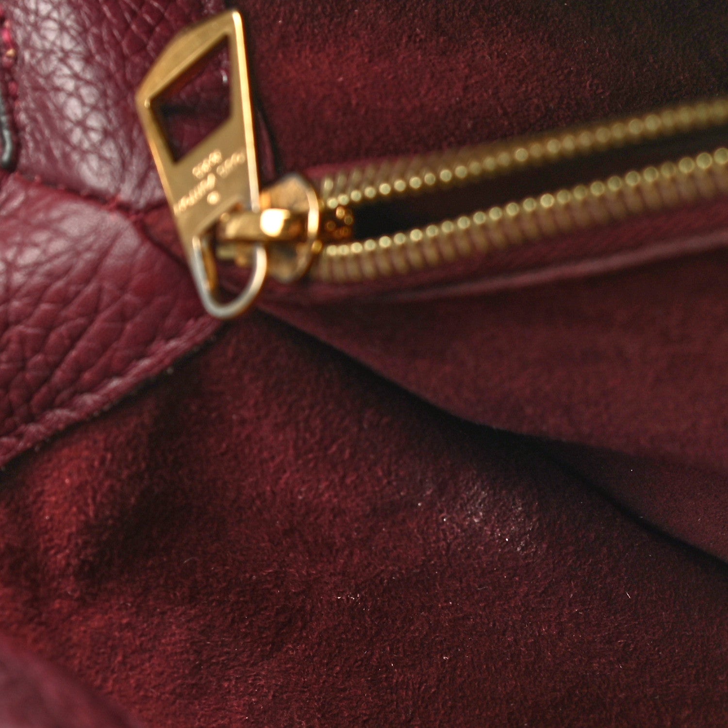 Louis Vuitton Damier Ebene Cuir Taurillon Brittany Bordeaux 9 of 25