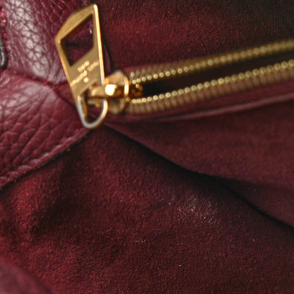 Louis Vuitton Damier Ebene Cuir Taurillon Brittany Bordeaux 9 of 25
