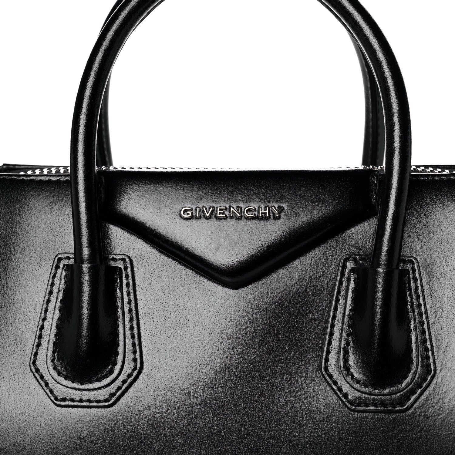 Givenchy Shiny Lord Calfskin Small Antigona Black 8 of 14