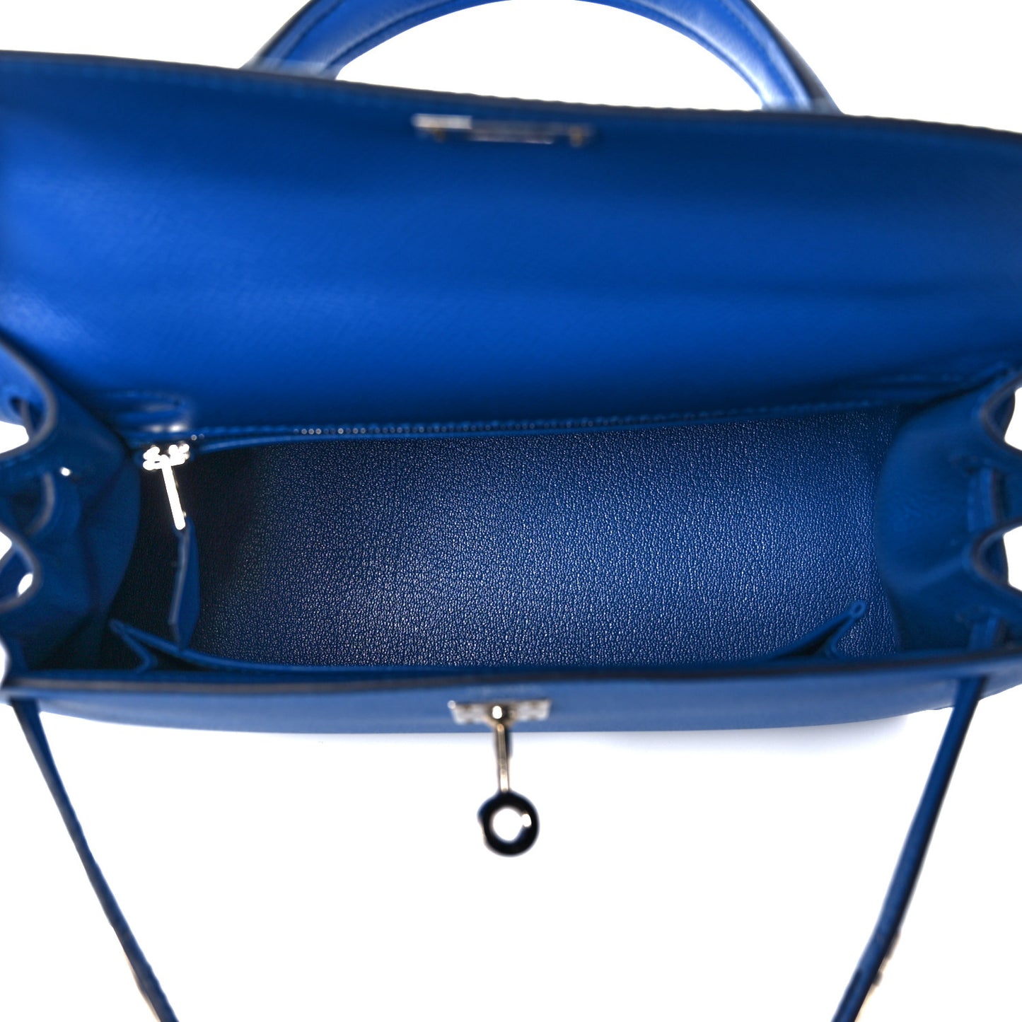 Epsom Kelly Sellier 25 Bleu Zellige