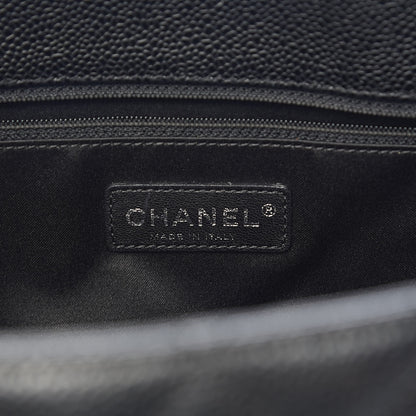 Chanel Caviar Quilted Grand Shopping Tote GST Black 6 of 12