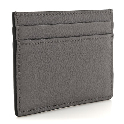 Gucci Grainy Calfskin Zumi Card Holder Dusty Grey 3 of 7
