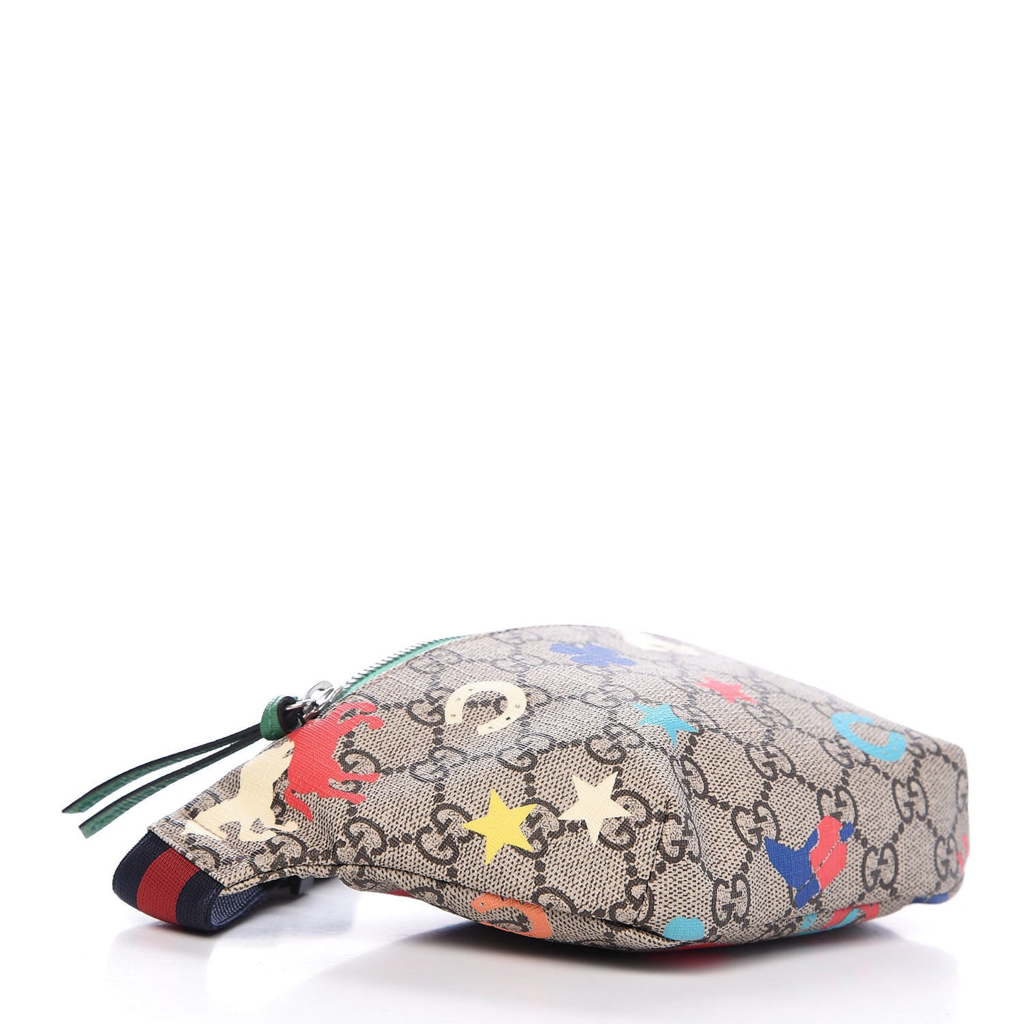 GG Supreme Monogram Ranch Childrens Belt Bag Multicolor