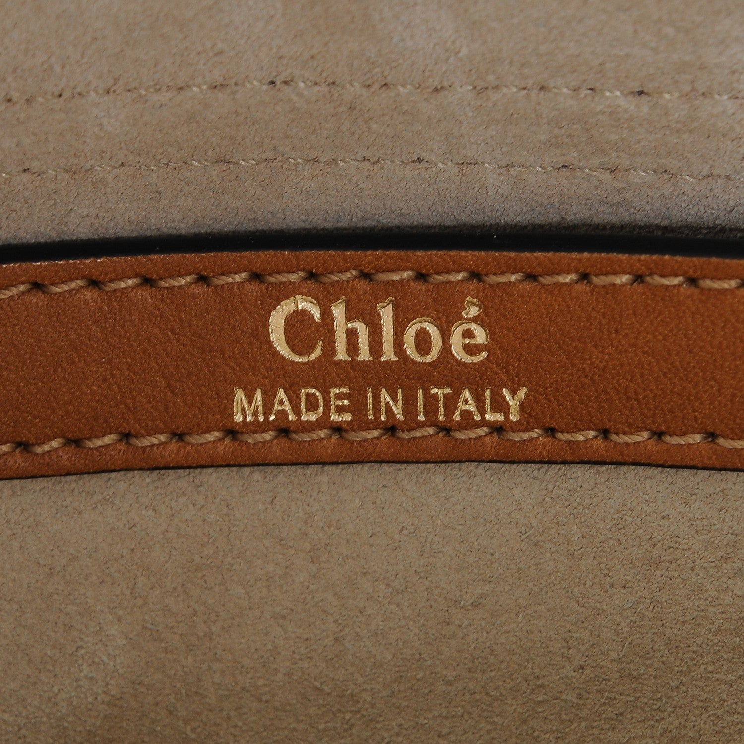 Chloe Calfskin Small Hudson Tassel Shoulder Bag Mustard Brown 6 of 6