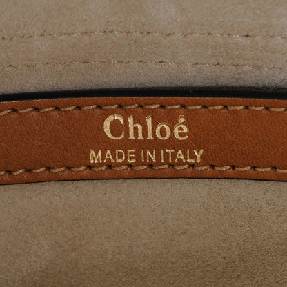 Chloe Calfskin Small Hudson Tassel Shoulder Bag Mustard Brown 6 of 6