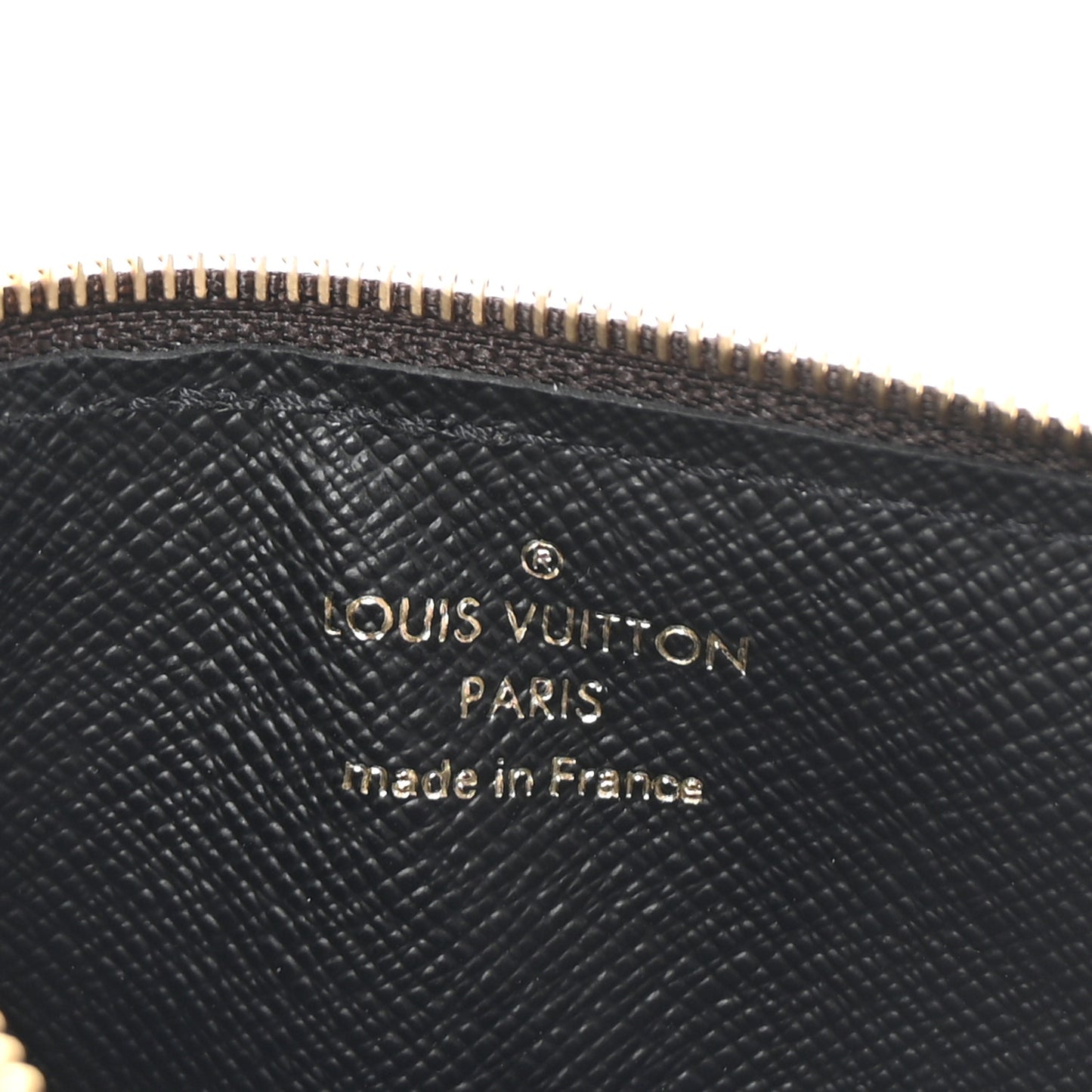 Monogram Recto Verso Card Holder Black