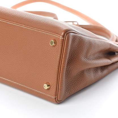 Hermes Togo Kelly Retourne 32 Gold 35 of 36