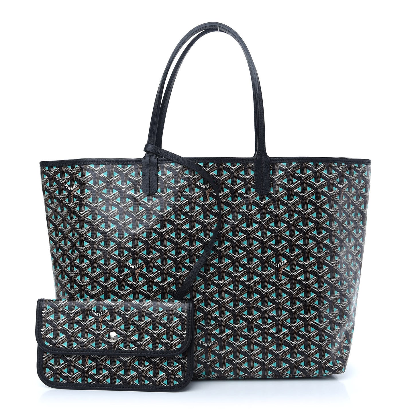 Goyardine Saint Louis Claire Voie PM Black Opaline