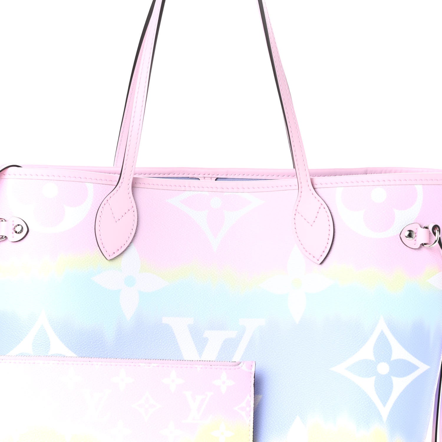 Louis Vuitton Monogram Escale Neverfull MM Pastel 7 of 9