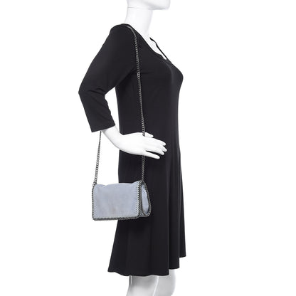 Stella McCartney Shaggy Deer Falabella Crossbody Bag Duck Blue 2 of 13