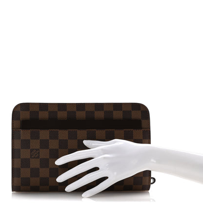 Louis Vuitton Damier Ebene Pochette Saint Louis Clutch 2 of 13