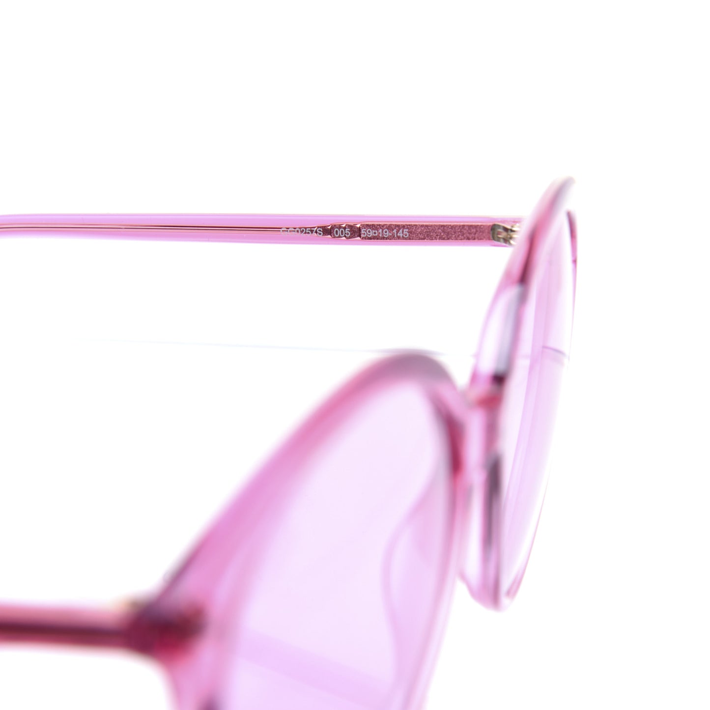 Acetate GG Sunglasses GG0257S Pink