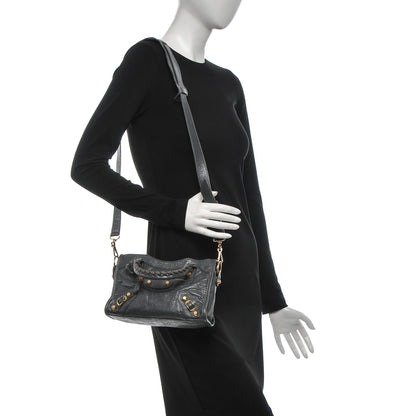 Balenciaga Agneau Giant 12 Gold Hardware Mini City Gris Tarmac 2 of 8