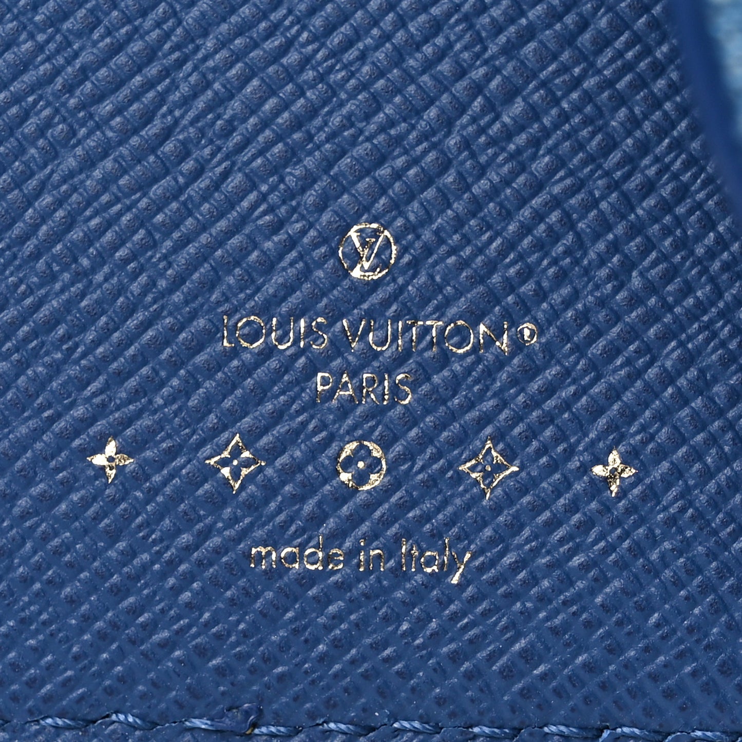 Denim Amelia Compact Wallet Blue
