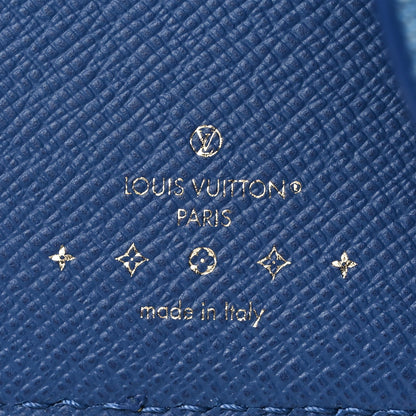 Louis Vuitton Denim Amelia Compact Wallet Blue 6 of 6