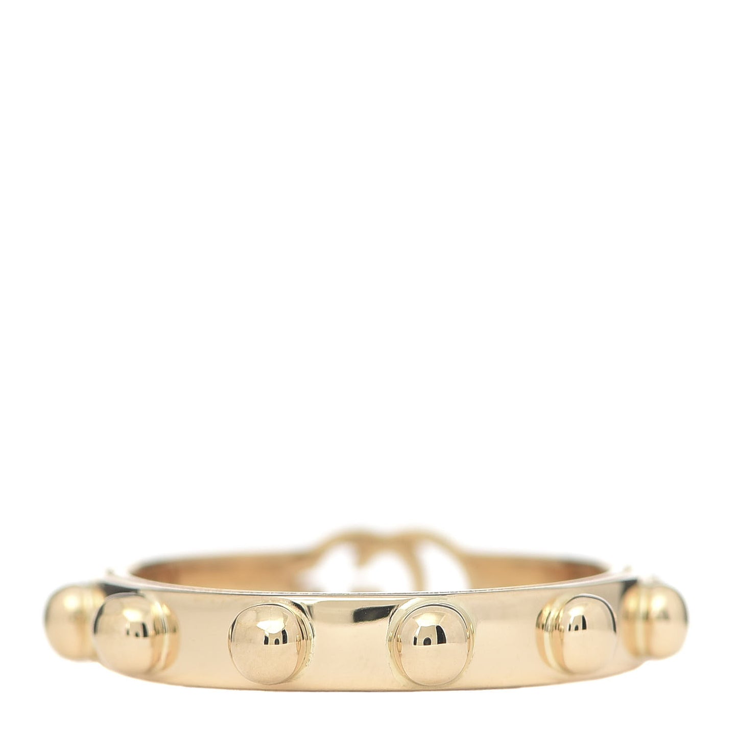 18K Yellow Gold Running GG Ring 53 6.25
