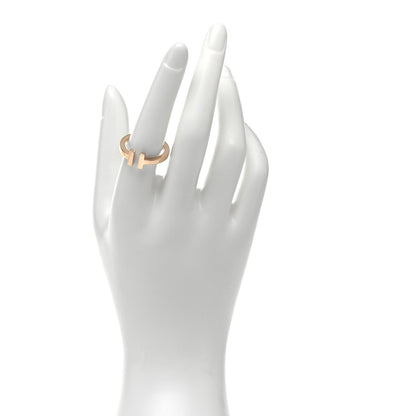 Tiffany 18K Rose Gold T Square Ring 57 8 2 of 5