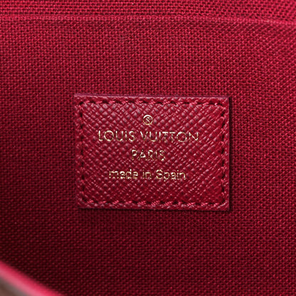 Louis Vuitton Monogram Pochette Felicie Chain Wallet Fuchsia 9 of 15