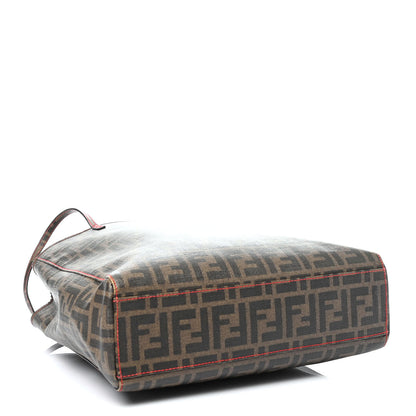 Fendi Zucca Spalmati Shopping Tote Tobacco Fragola 3 of 4