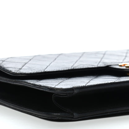 Chanel Lambskin Quilted Medium Single Flap Black 7 of 8