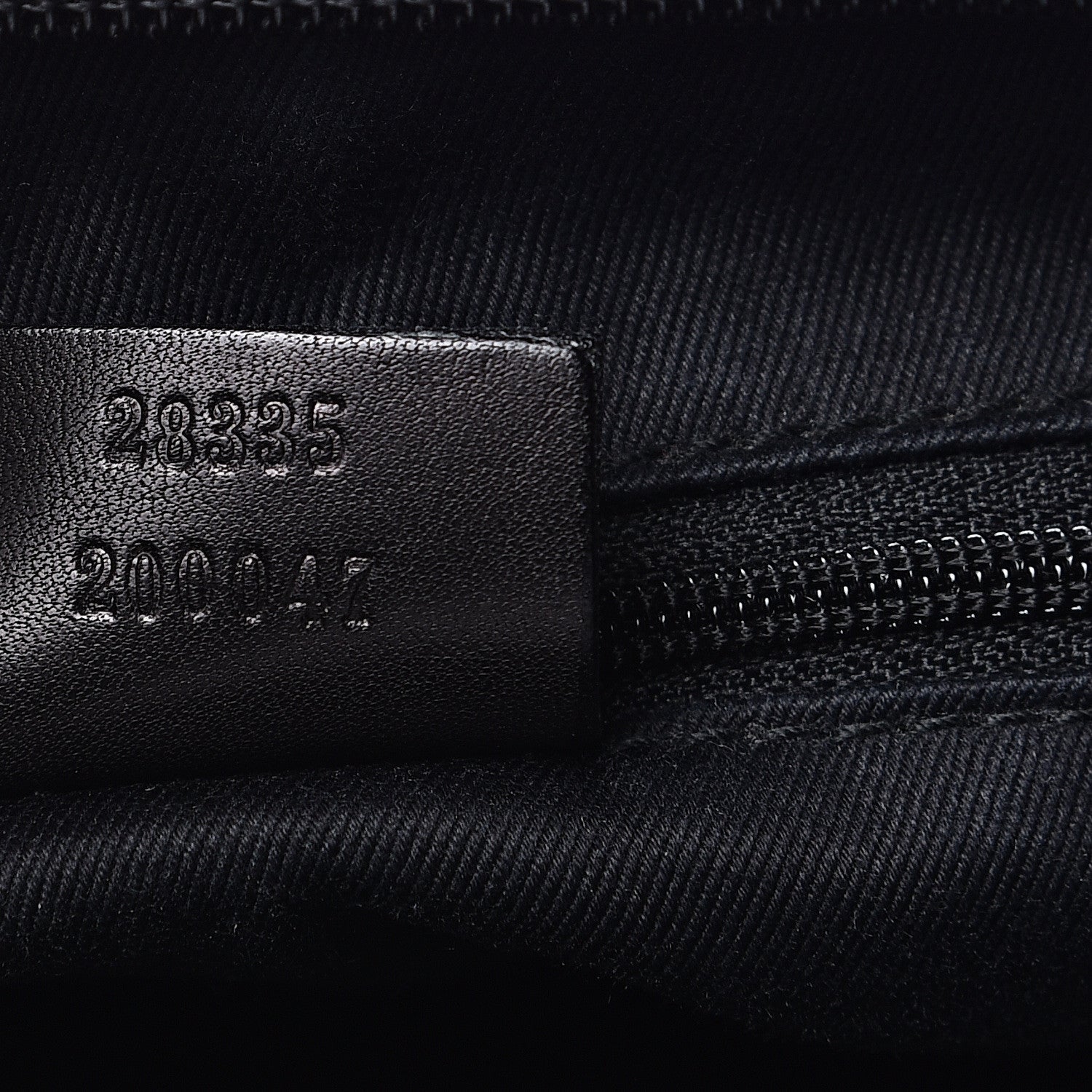 Gucci Nylon Monogram Small Hobo Black 6 of 15