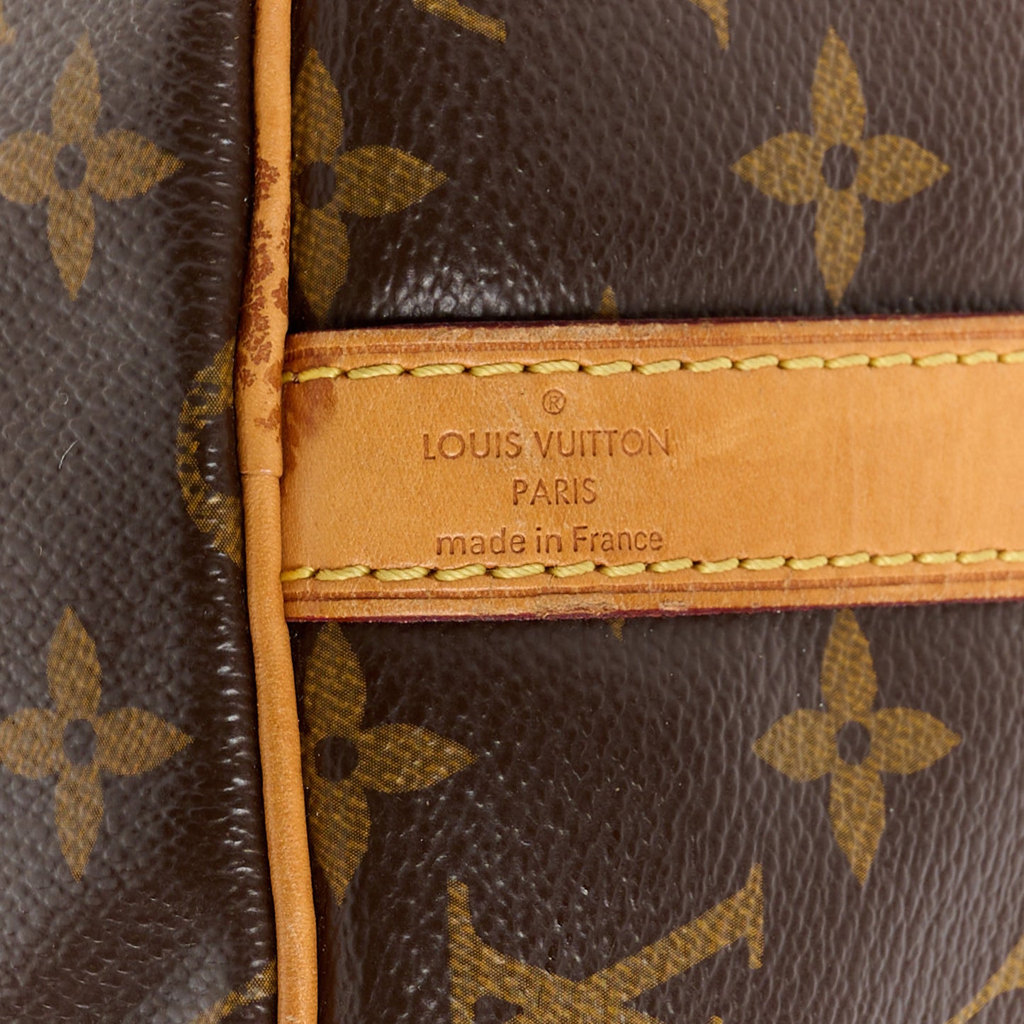 LOUIS VUITTON Monogram Speedy Bandouliere 30