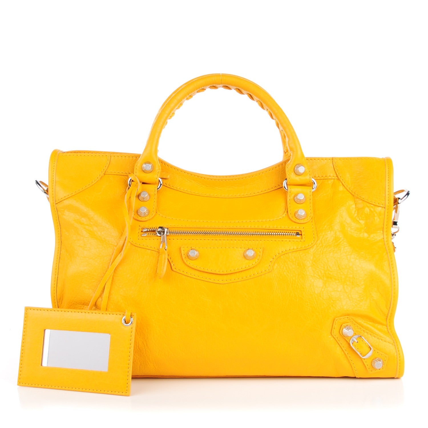 Balenciaga Agneau Giant 12 Silver Hardware City Mangue 1 of 9