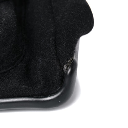 Prada Wool Messenger Satchel Black 9 of 11