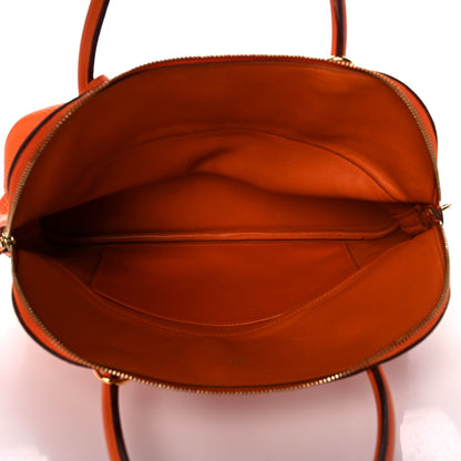 Hermes Taurillon Clemence Bolide 31 Orange 4 of 9
