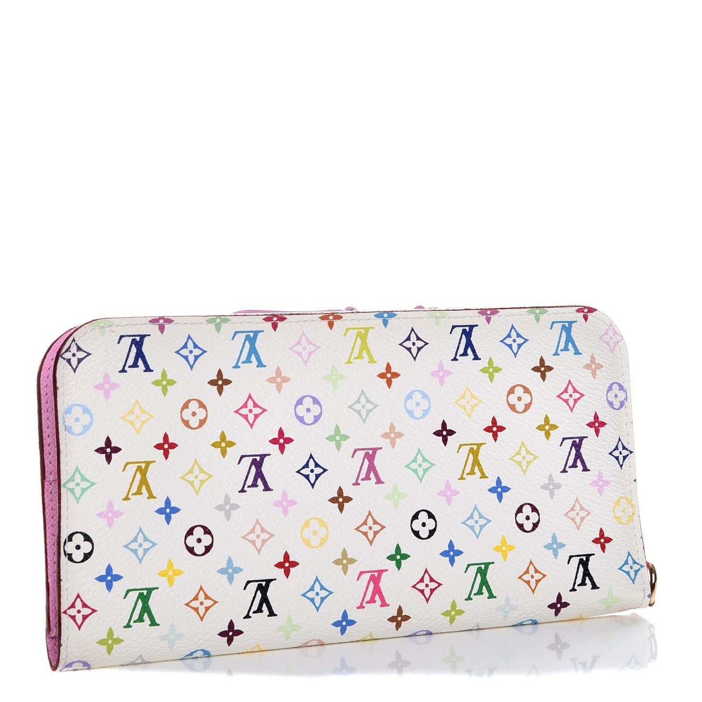 Monogram Multicolor Insolite Wallet White Litchi