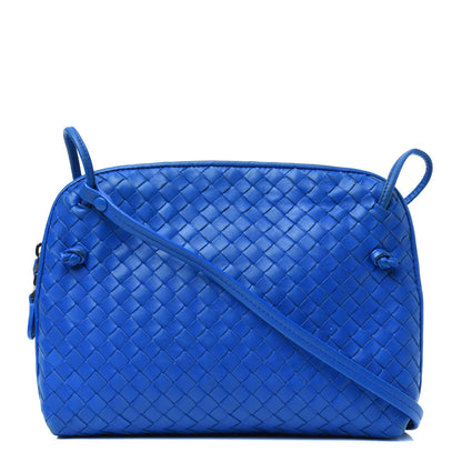 Bottega Veneta Nappa Intrecciato Pillow Crossbody Messenger Signal Blue 1 of 31